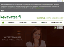 Tablet Screenshot of kovavatsa.fi